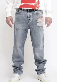 【Diesel】23ss サイドジップデニム W32 / L34 Diesel】23ss サイドジップデニム W32 / L34 - メルカリ