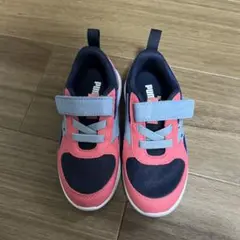 Puma キッズシューズ ピンク/ネイビー