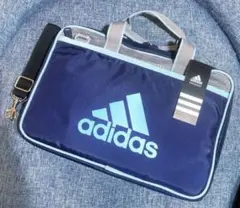 【新品未使用】 adidas アディダス　（ブルー）　習字セット 小学校 小学生