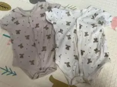 ベビー　熊　くま　ロンパース 60サイズ
