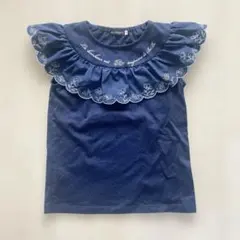 BeBe ノースリーブ トップス 140 ネイビー