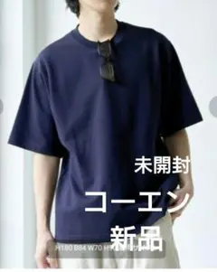 送料込み　コーエン　ボーダーメンズTシャツ　Lサイズ