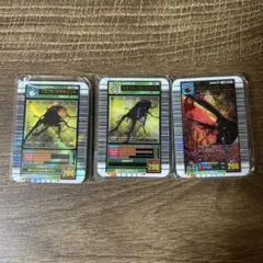 甲虫王者 ムシキング ミニチュアカードアクリル 3種