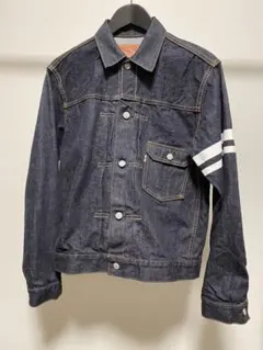 桃太郎ジーンズ　モモタロウジーンズ ウールジャケット グレー 44 未使用品 桃太郎ジーンズ（MOMOTARO JEANS） 14oz.グレーデニム 3rd Type デニム
