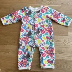 冬　ベビー服　ロンパース　ぽかぽか　裏地あったか素材　長袖