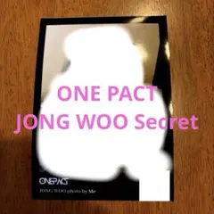 ONE PACT 音声付きeプリント JONG WOO シークレット