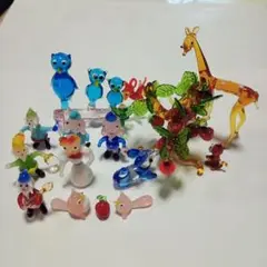ガラス細工小物森の仲間達