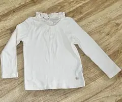 プチバトー 長袖カットソー ホワイト 3ans 95cm