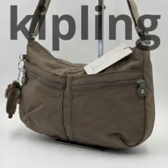 未使用級 kipling キプリング ワンショルダー ナイロン カーキ ゴリラ