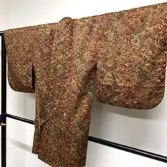 洗える着物　袷　小紋　東レシルック　156㎝　絞り染　26423 未使用品　美品 洗える着物 袷 小紋 東レシルック 156㎝ 絞り染 26423 未使用品 美品
