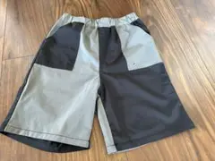 キッズ　男の子　水陸両用パンツ　半ズボン　130cm バイカラー