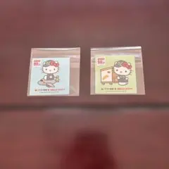 ハローキティ　クロネコヤマト　コラボステッカー　2枚
