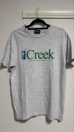 Creek ロゴ Tシャツ Lサイズ グレー Creek(クリーク) ロゴプリントTシャツ グレー サイズ 2XL