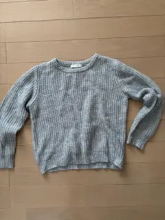 chocol raffine robe ニット グレー F
