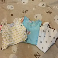 子供用Tシャツ ノースリーブ　3点セット