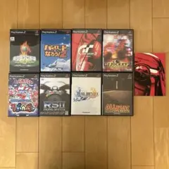 PS2ゲームソフト8本セット