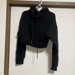 フードパーカー黒