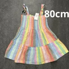 ノースリーブ　ワンピース　80cm baby GAP
