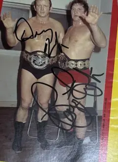 テリーファンク　フィギュア ドリー・ファンク・ジュニア テリー・ファンク ザ・ファンクス