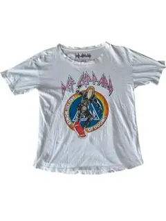 DEF LEPPARD バンドTシャツ ホワイト M