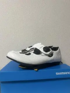ロード用シューズ（SHIMANO RC702）ホワイト 40.5 - メルカリ