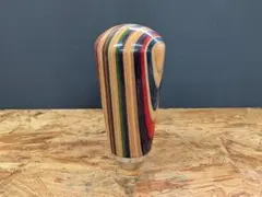 ウォルナット＋スケートボード シフトノブ ウッド ハンドメイド - メルカリ