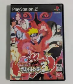 PS2ソフト　NARUTO ナルティメットヒーロー3