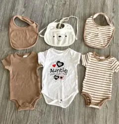 ロンパース　Tシャツ　カバーオール　50 60