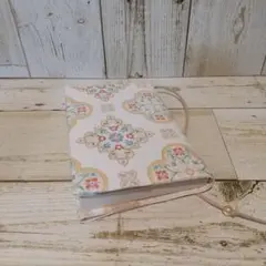 Wild Flower 文庫本サイズ ブックカバー ハンドメイド