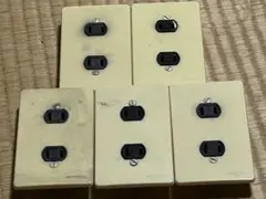 ハイ角 コンセント 昭和レトロ ナショナル 松下電工 神保 JIMBO 希少