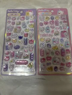 海外限定　ボンボンドロップシール　キティ　2点セット