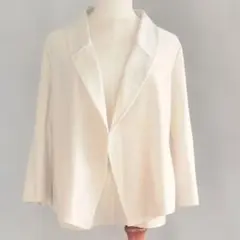 Se'ninon アイボリー テーラードジャケット