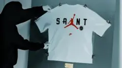 SAINT MICHAEL x JORDAN Tシャツ ホワイト　2XLのサムネイル