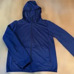 UNIQLOエアリズムパーカー　140cm ネイビー長袖