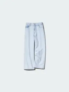 ワイドフィットストレートジーンズ