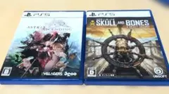 PS5 ソフト 2本セット アストリア アセンディング スカル アンド ボーンズ