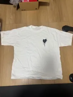 ONCILY ハートロゴ Tシャツ ホワイト　Mサイズ