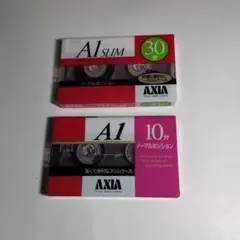 【匿名配送】AXIA カセットテープ30分　10分　2個セット