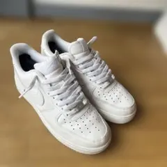 NIKE AIR FORCE 1 ホワイト　チップたらし　26のサムネイル