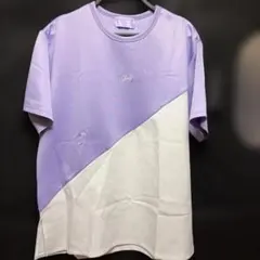 Rady バイカラー 半袖 Tシャツ パープル ホワイト Sサイズのサムネイル