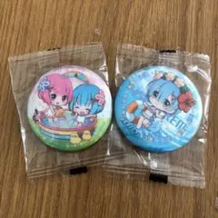 缶バッジ リゼロ レムラム