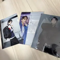 BTS ジョングク クリアファイル 3枚セット
