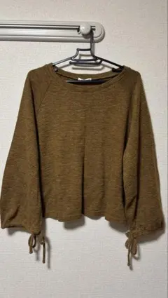 FUN ストライプ柄 長袖トップス Fサイズ