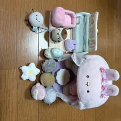 ぬいぐるみと家具セット　すみっコぐらし