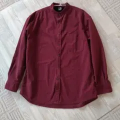 バーガンディ シャツ