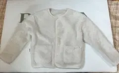 ベージュ フリースジャケット 120 良品計画