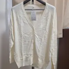 【未使用タグ付】ニッセン UV加工 カーディガン Lサイズ