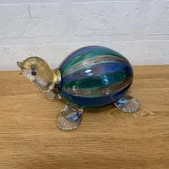 Murano ガラス 猫 フィギュア 金彩 ベネチアンガラス - メルカリ