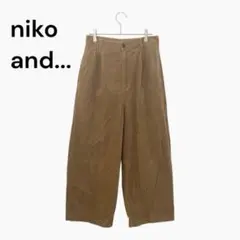 ベロアパンツ ワイドパンツ