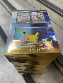 ポケモンカード プレミアムデッキセット エーフィ・ブラッキー 6個